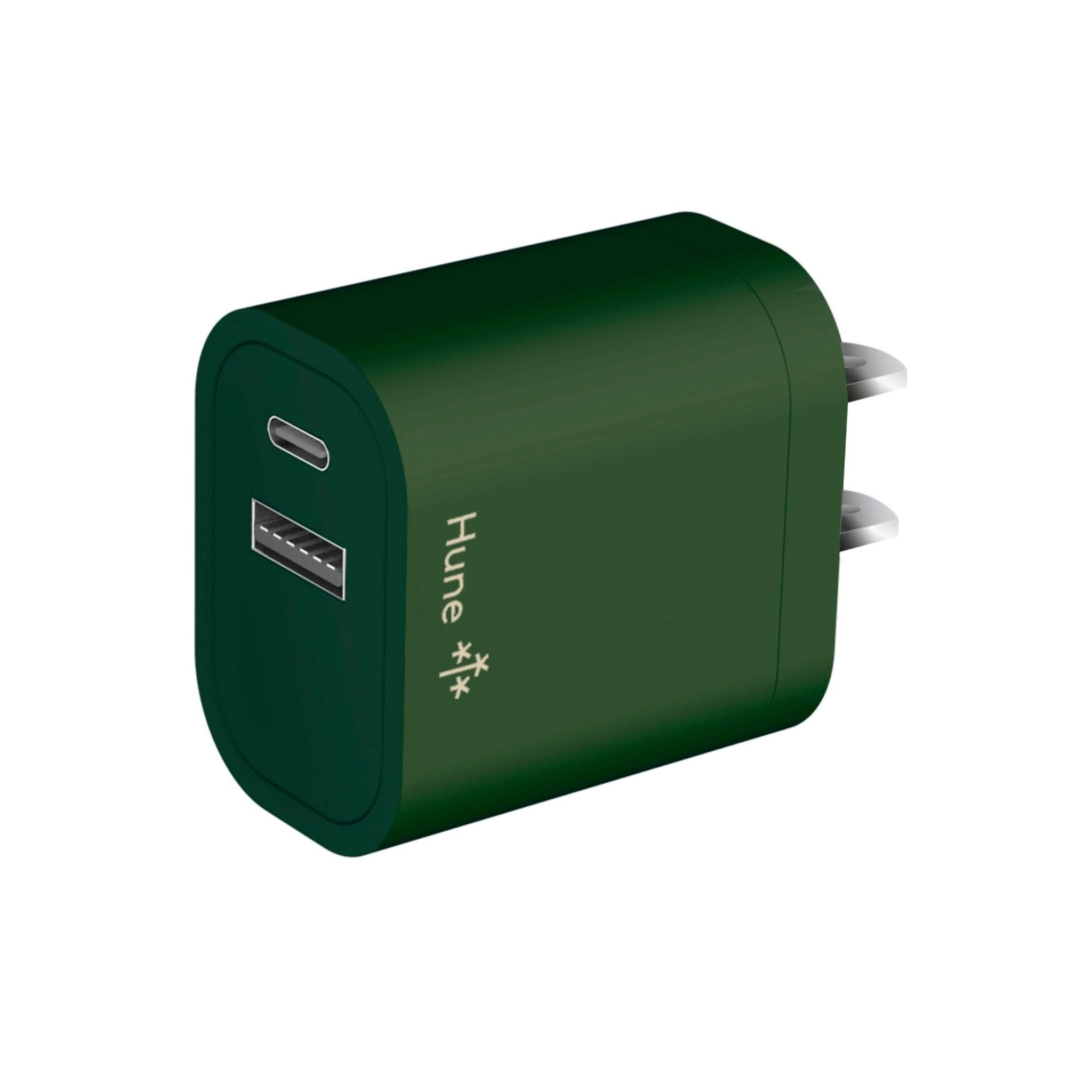 Cargador Multiple USB y Tipo C Carga Rápida Sustentable - Hune | Tecnología Sustentable